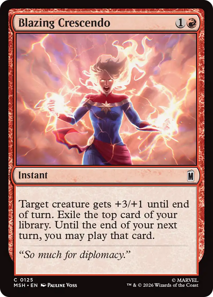 Blazing Crescendo - Magic: The Gathering - MoxLand