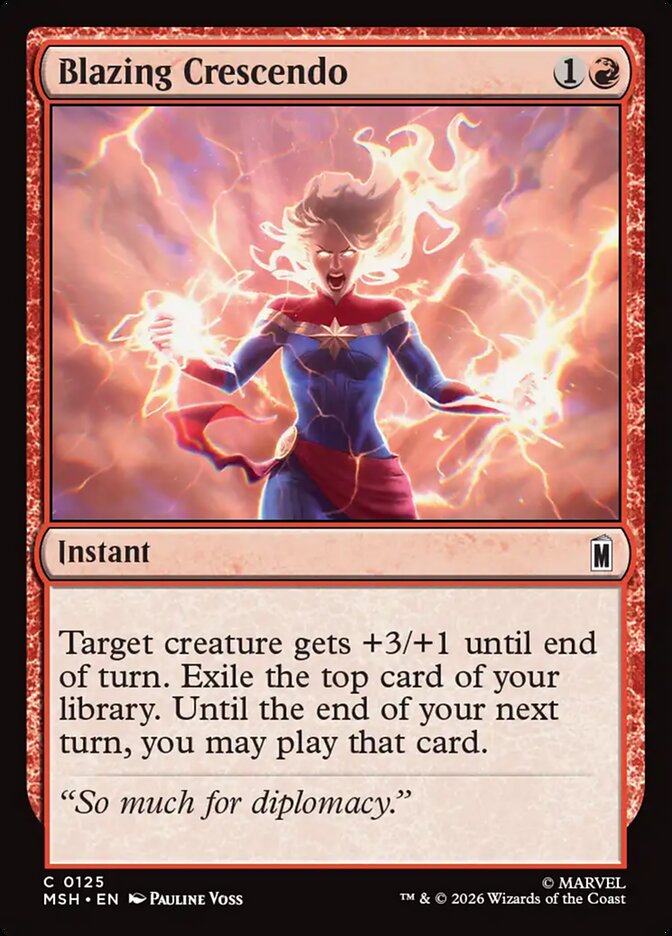 Blazing Crescendo - Magic: The Gathering - MoxLand