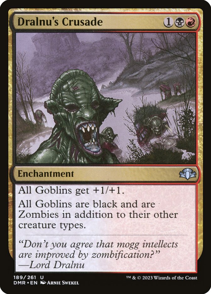 Cruzada de Dralnu / Dralnu's Crusade - Magic: The Gathering - MoxLand