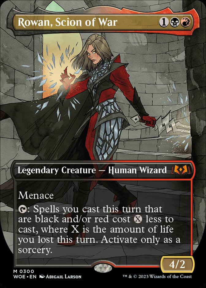 Rowan, Herdeira da Guerra / Rowan, Scion of War - Magic: The Gathering - MoxLand