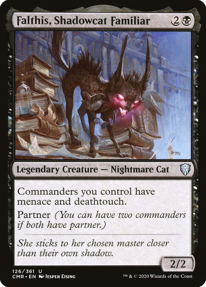 Falthis, Familiar Umbrogato / Falthis, Shadowcat Familiar - Magic: The Gathering - MoxLand