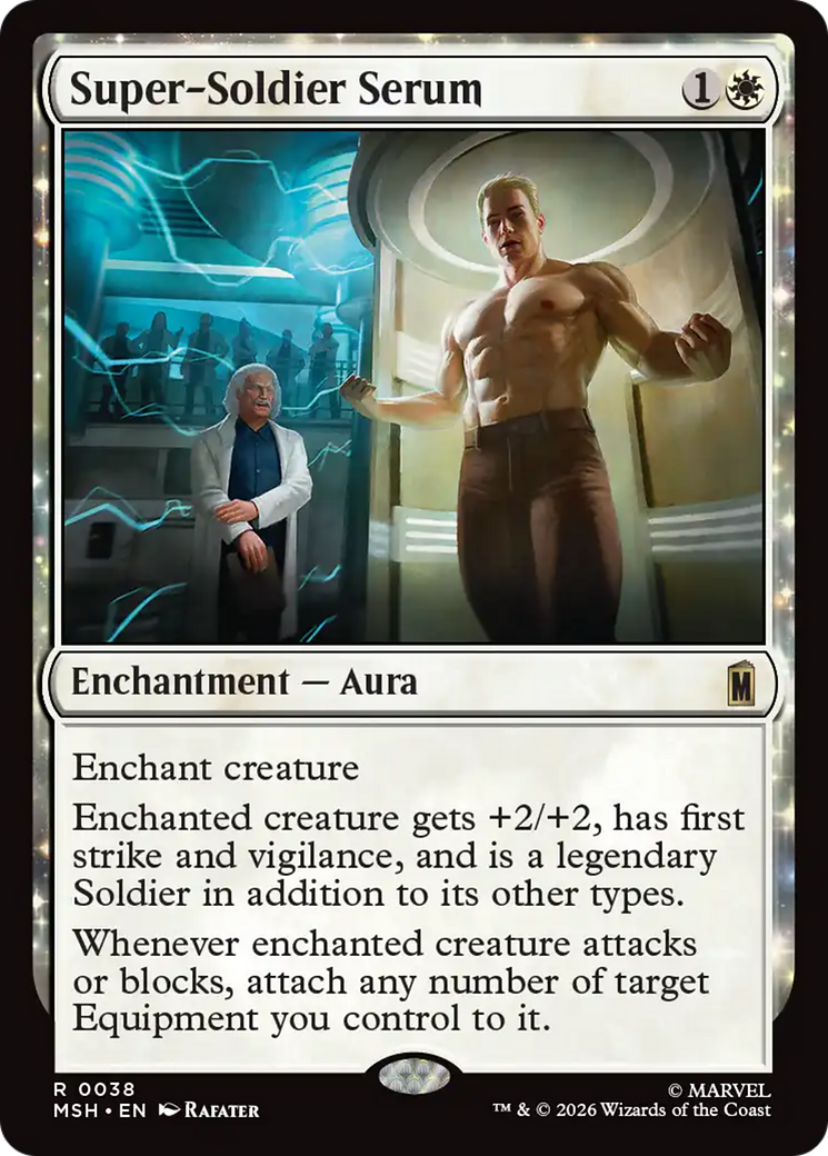 Super-Soldier Serum - Magic: The Gathering - MoxLand