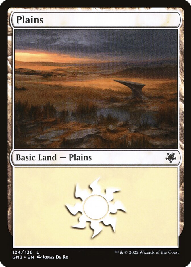 Planície / Plains - Magic: The Gathering - MoxLand
