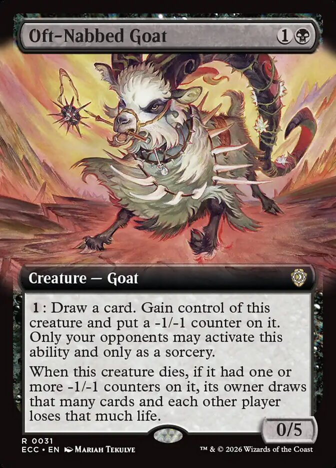 Oft-Nabbed Goat - Magic: The Gathering - MoxLand