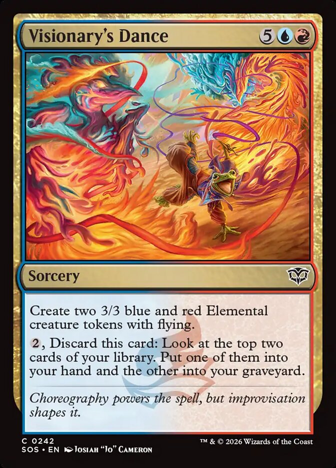 Visionary's Dance - Magic: The Gathering - MoxLand