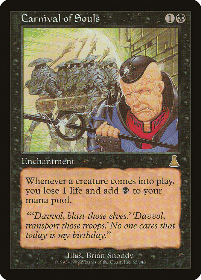 Carnaval de Almas / Carnival of Souls - Magic: The Gathering - MoxLand