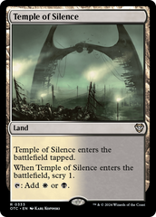 Templo do Silêncio / Temple of Silence - Magic: The Gathering - MoxLand