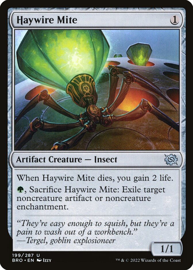 Ácaro do Curto-circuito / Haywire Mite - Magic: The Gathering - MoxLand