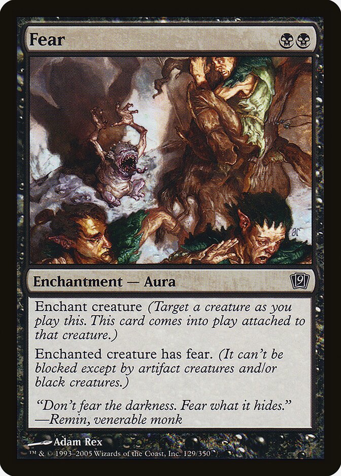 Amedrontar / Fear - Magic: The Gathering - MoxLand