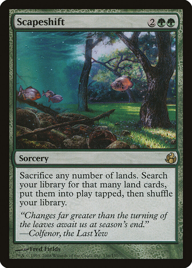 Metapaisagem / Scapeshift - Magic: The Gathering - MoxLand