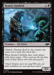 Fiel de Koma / Koma's Faithful - Magic: The Gathering - MoxLand