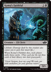 Fiel de Koma / Koma's Faithful - Magic: The Gathering - MoxLand
