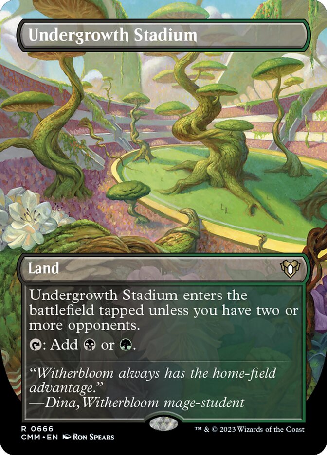 Estádio da Submata / Undergrowth Stadium - Magic: The Gathering - MoxLand