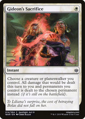 Sacrifício de Gideon / Gideon's Sacrifice - Magic: The Gathering - MoxLand