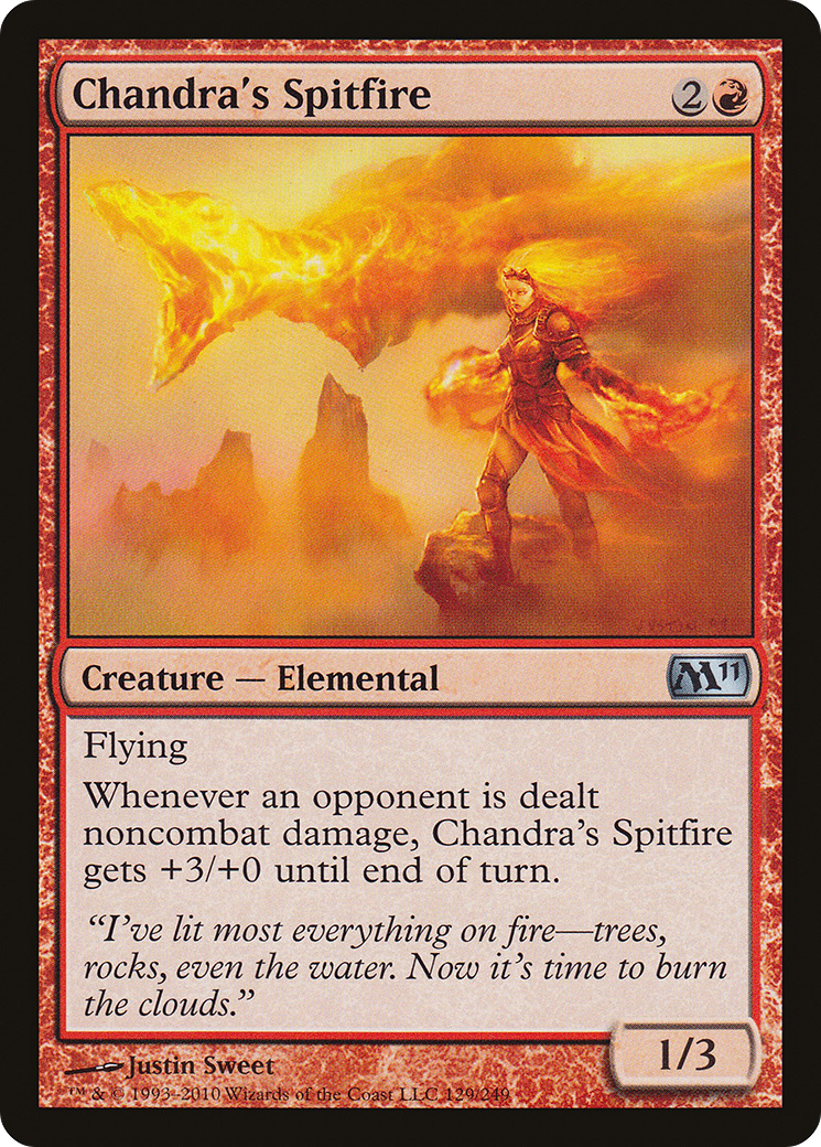 Cospe-Fogo de Chandra / Chandra's Spitfire - Magic: The Gathering - MoxLand