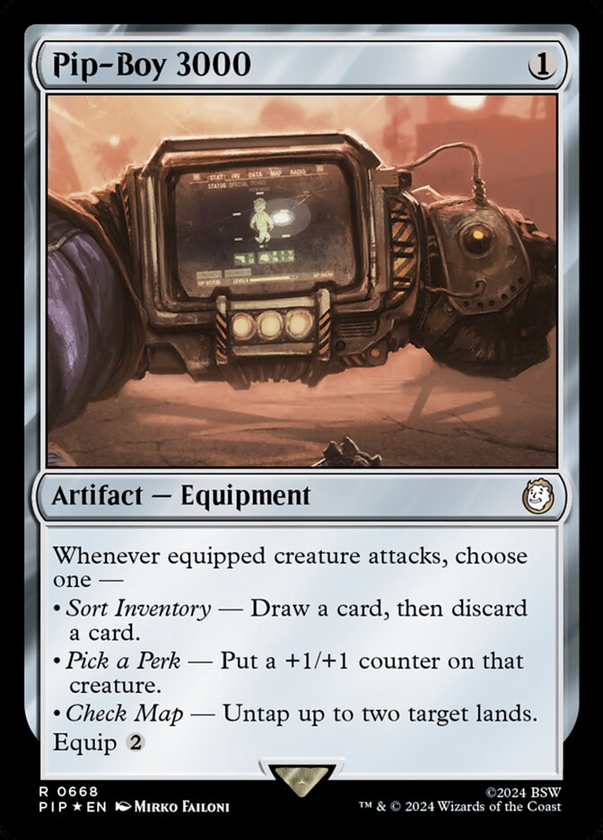 Pip-Boy 3000 - Magic: The Gathering - MoxLand