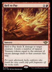 Pagamento Infernal / Hell to Pay - Magic: The Gathering - MoxLand
