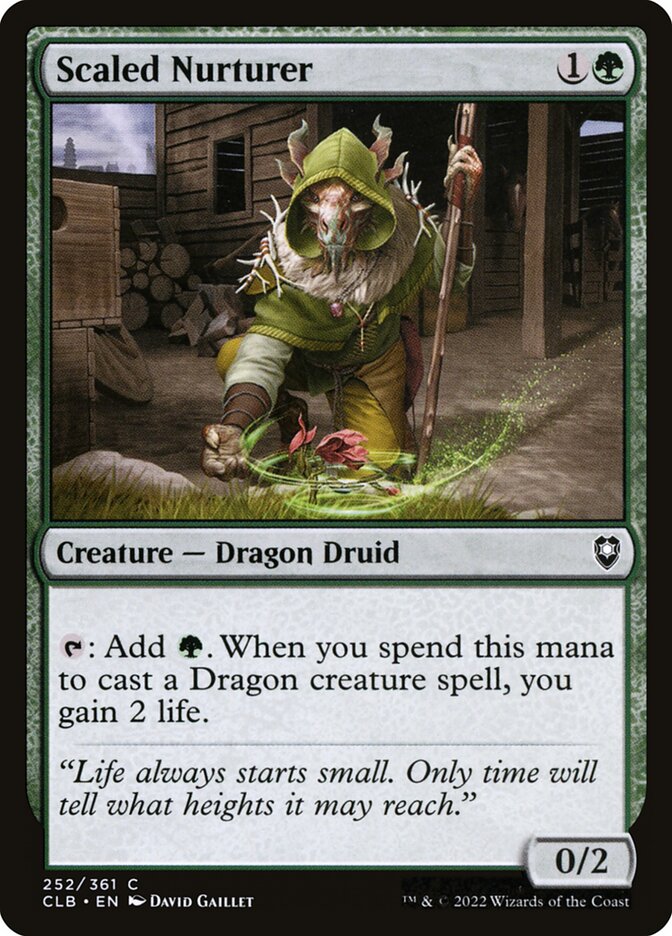 Cultivador Escamoso / Scaled Nurturer - Magic: The Gathering - MoxLand