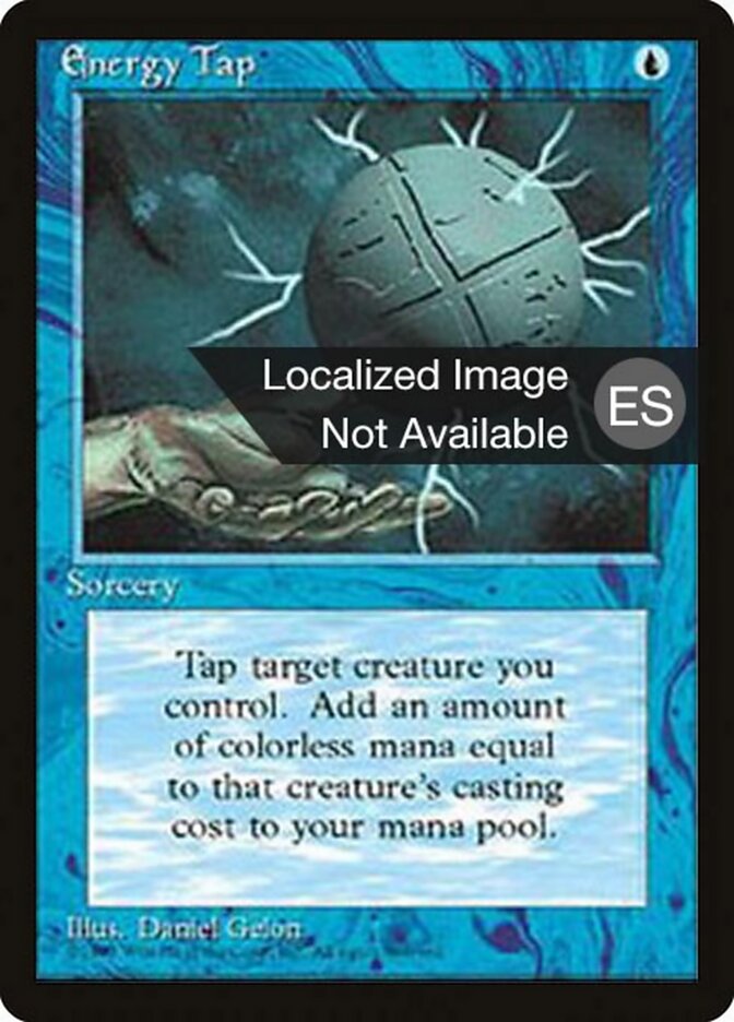Drenar Energia / Energy Tap - Magic: The Gathering - MoxLand