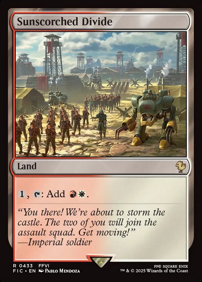 Sunscorched Divide / Sunscorched Divide - Magic: The Gathering - MoxLand