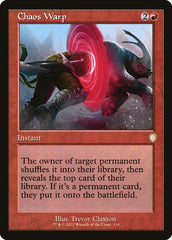 Distorção Caótica / Chaos Warp - Magic: The Gathering - MoxLand