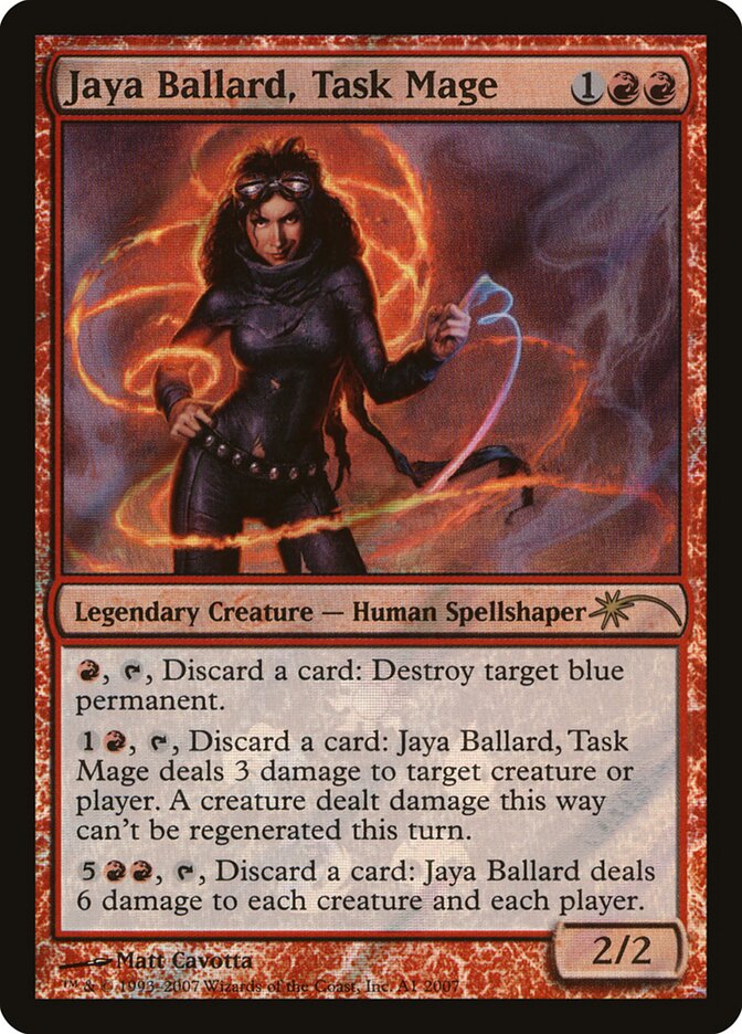 Jaya Ballard, Maga Especialista / Jaya Ballard, Task Mage - Magic: The Gathering - MoxLand
