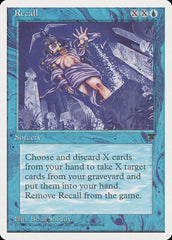 Recobrar / Recall - Magic: The Gathering - MoxLand