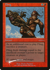 Arremessar / Fling - Magic: The Gathering - MoxLand