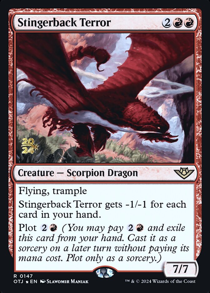 Terror Costespíneo / Stingerback Terror - Magic: The Gathering - MoxLand