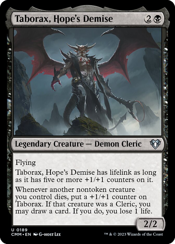 Taborax, Fim da Esperança / Taborax, Hope's Demise - Magic: The Gathering - MoxLand