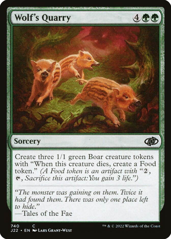 Presas do Lobo / Wolf's Quarry - Magic: The Gathering - MoxLand