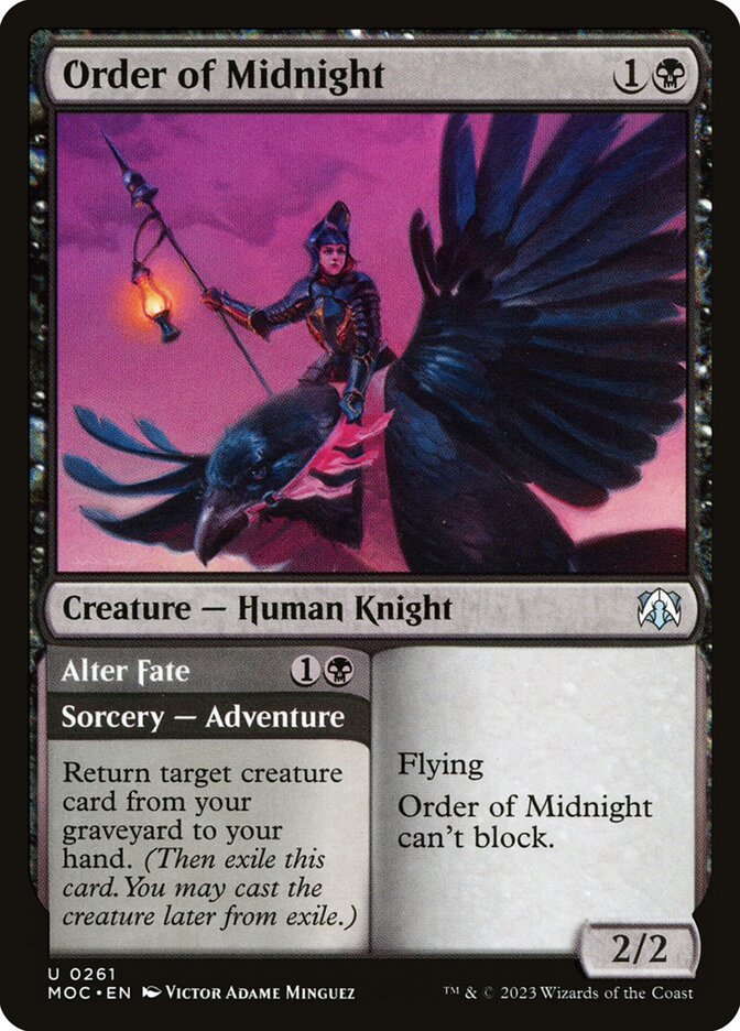 Ordem da Meia-noite / Order of Midnight - Magic: The Gathering - MoxLand