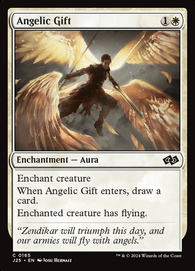 Dádiva Angelical / Angelic Gift - Magic: The Gathering - MoxLand