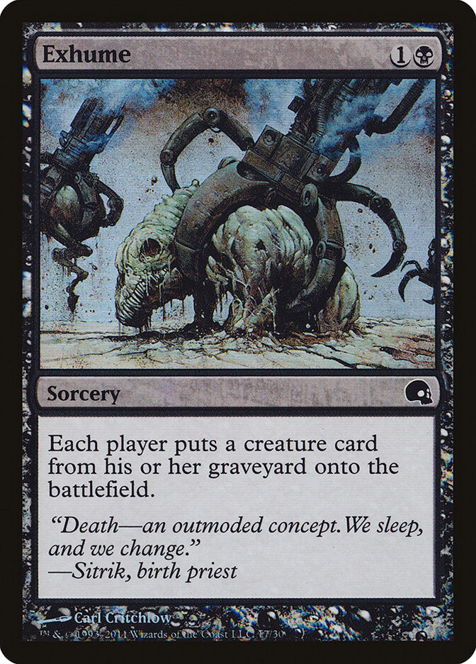 Exumar / Exhume - Magic: The Gathering - MoxLand