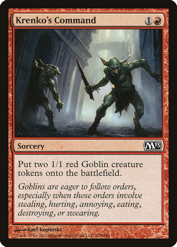 Comando de Krenko / Krenko's Command - Magic: The Gathering - MoxLand