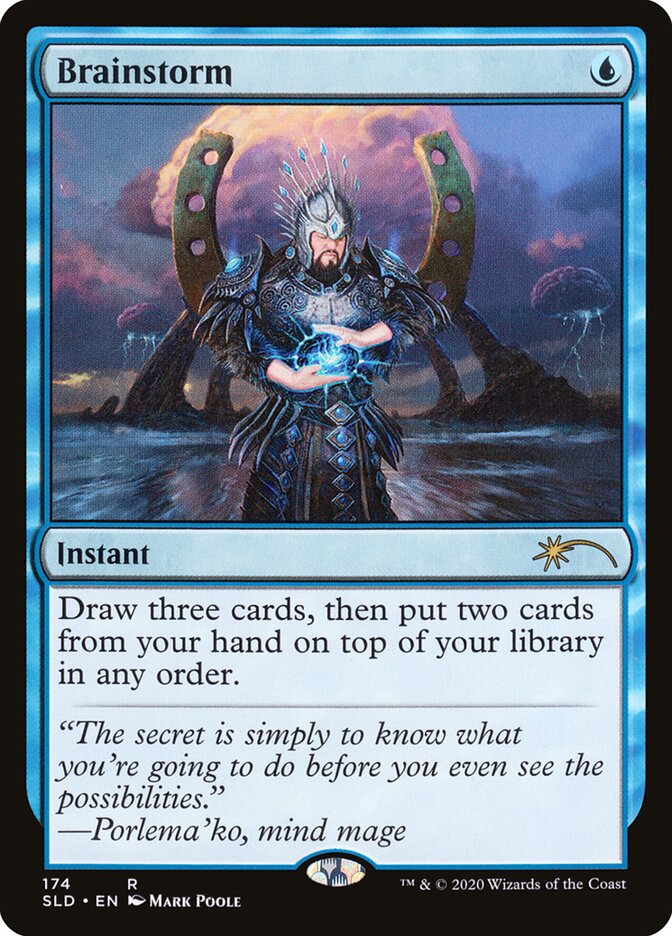 Tempestade Cerebral / Brainstorm - Magic: The Gathering - MoxLand