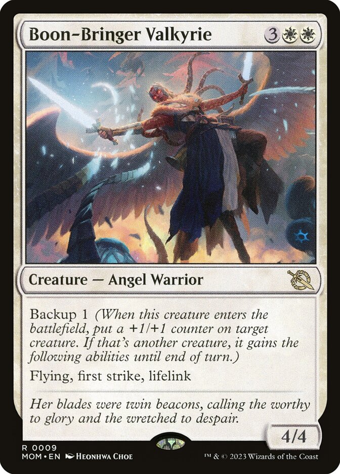 Valquíria Portadora das Dádivas / Boon-Bringer Valkyrie - Magic: The Gathering - MoxLand