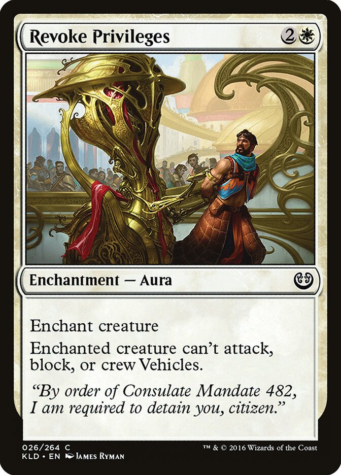 Revogar Privilégios / Revoke Privileges - Magic: The Gathering - MoxLand