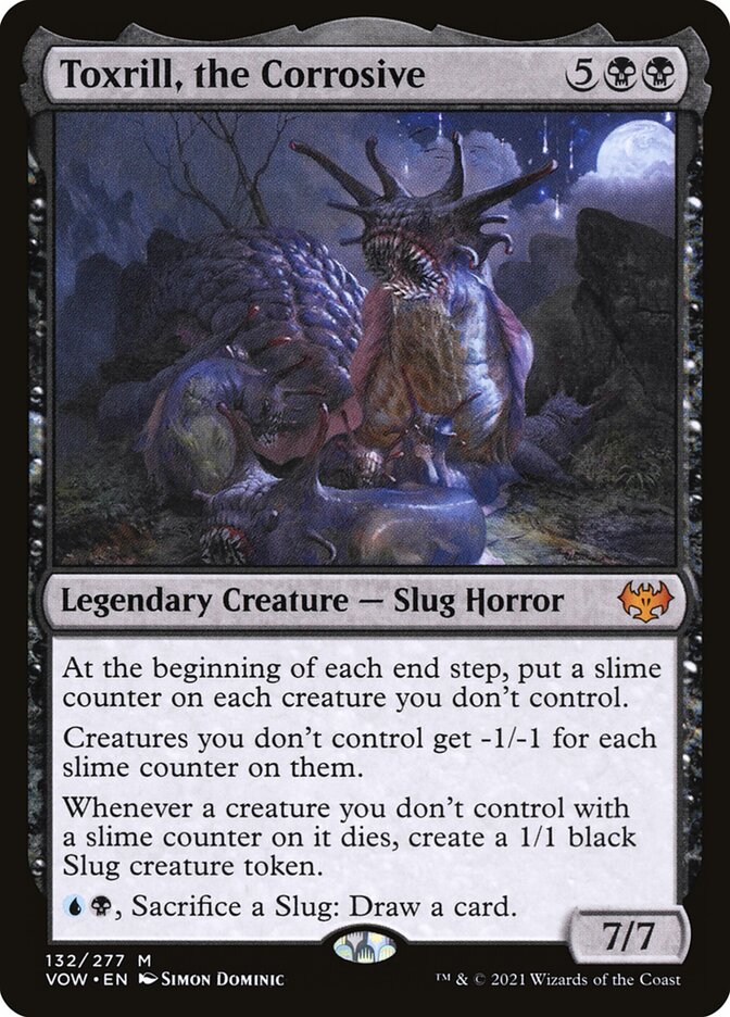 Toxrill, a Corrosiva / Toxrill, the Corrosive - Magic: The Gathering - MoxLand