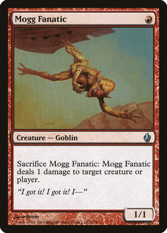 Mogg Fanático / Mogg Fanatic - Magic: The Gathering - MoxLand