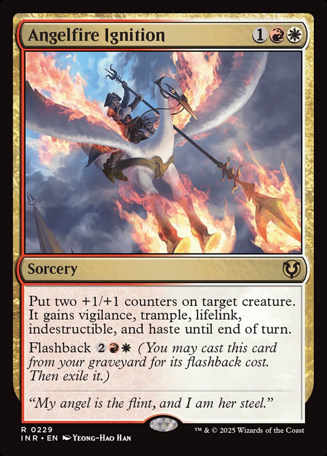Ignição do Fogo Angélico / Angelfire Ignition - Magic: The Gathering - MoxLand