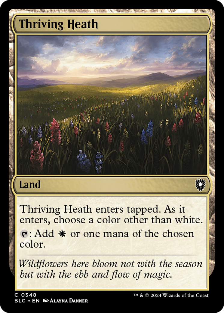 Prado Vigoroso / Thriving Heath - Magic: The Gathering - MoxLand