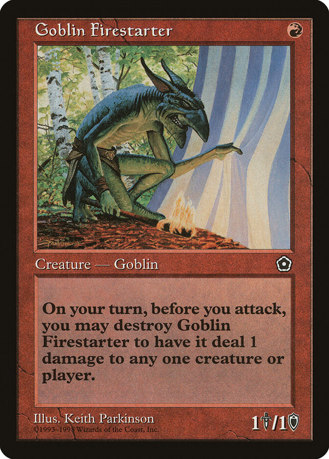 Goblin Firestarter - Magic: The Gathering - MoxLand