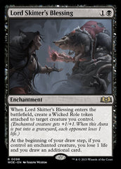 Bênção do Lorde Esgueiro / Lord Skitter's Blessing - Magic: The Gathering - MoxLand