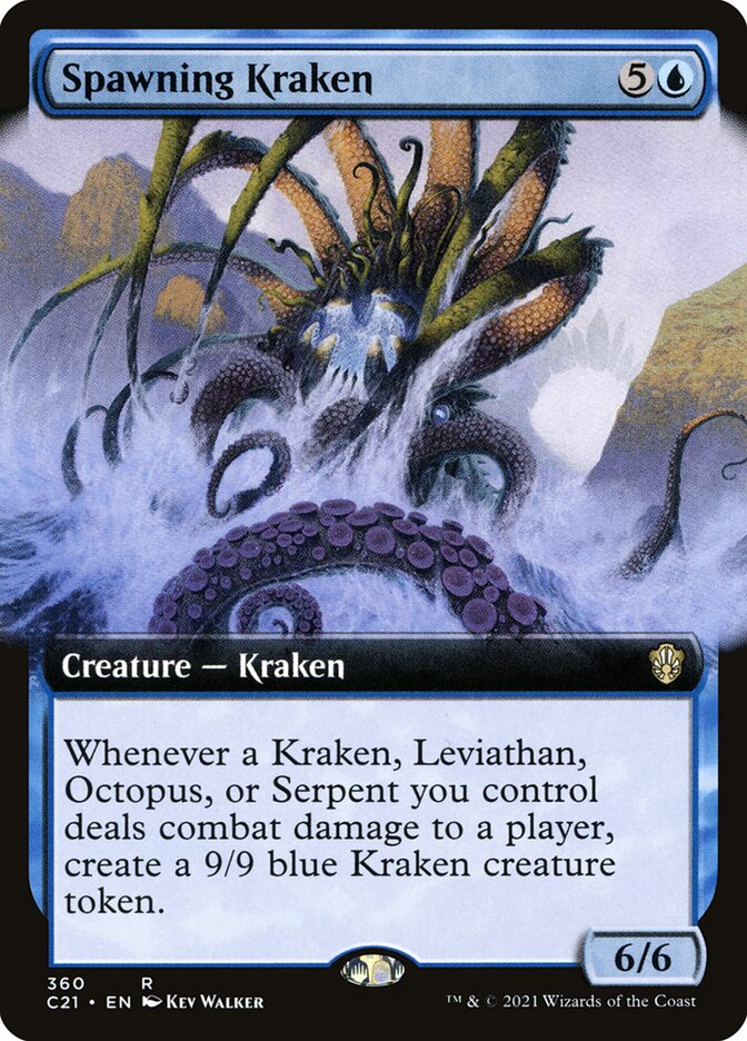 Kraken Procriante / Spawning Kraken - Magic: The Gathering - MoxLand
