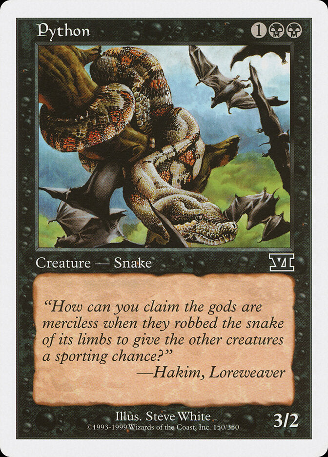 Píton / Python - Magic: The Gathering - MoxLand