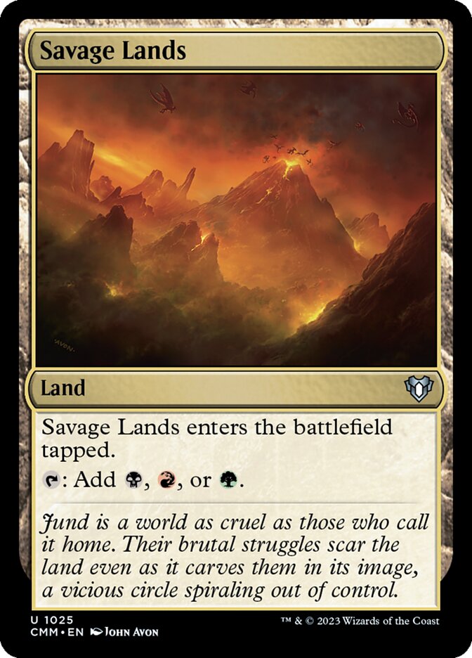 Terras Selvagens / Savage Lands - Magic: The Gathering - MoxLand