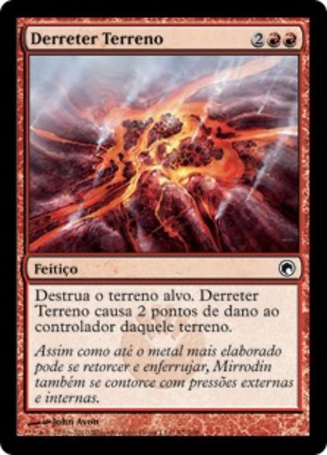 Derreter Terreno / Melt Terrain - Magic: The Gathering - MoxLand