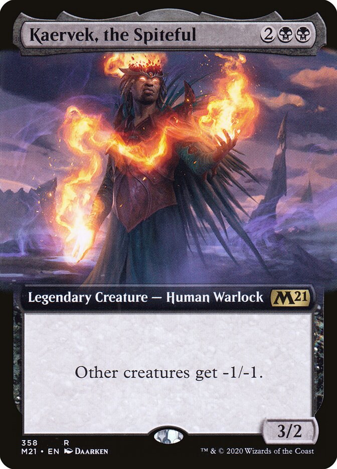 Kaervek, o Malévolo / Kaervek, the Spiteful - Magic: The Gathering - MoxLand