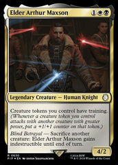 Elder Arthur Maxson - Magic: The Gathering - MoxLand